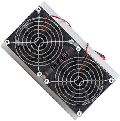 Dailygoody - Thermo-elektrische Koeler - Dual-core Peltier Koelsysteem - Ideaal voor kleine ruimtes - 12V - Energiezuinig en stil - Geschikt voor koel...