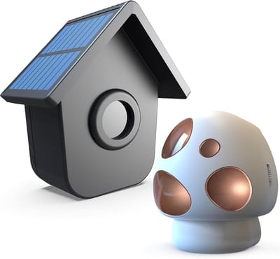 Oprit Alarm - Draadloze Sensor - Buiten Beveiligen - Werkt op Zonne-energie - 1/2 Mijl Bereik - Zwart