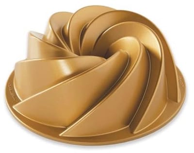 Tulbandvorm met filigraan inkepingen - Aluminium - 21,6 x 21,6 x 10,2 cm - Ideaal voor hobbybakkers