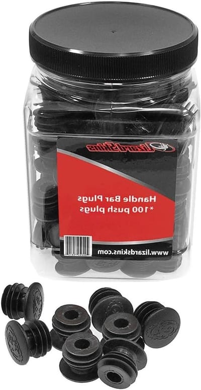 Stuurdoppen - Handvatdoppen Fiets - Fiets Beschermen - Glasvezel Versterkt - 100 stuks - Overige