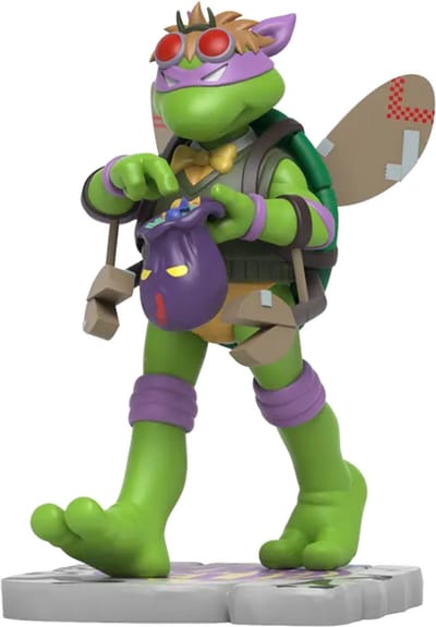 Mighty Jaxx Teenage Mutant Ninja Turtles Figure Remixx Donatello Cowa-BOO-nga! Edition 15 cm Mini-Figuur