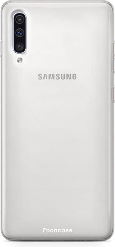 Fooncase Hoesje Geschikt voor Samsung Galaxy S20 - Shockproof Case - Back Cover / Soft Case - Transparant