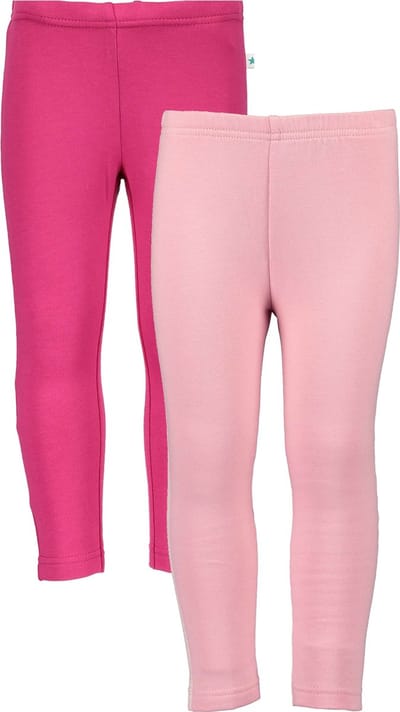 Blue Seven - 2pack - Leggings - Biologische Katoen - Oudroze - Roze - Maat 104