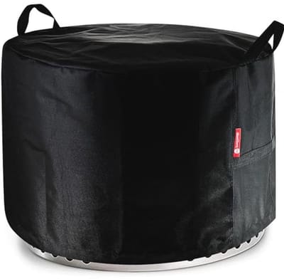 Waterdichte Vuurkorfhoes voor Buiten - Rond, Klein en Scheurbestendig, Geschikt voor 16-22 Inch