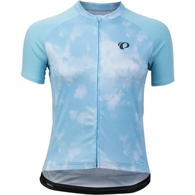 Pearl Izumi Quest Graphic Korte Mouw Wielertrui Blauw XL Vrouw