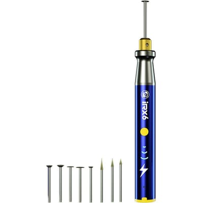 IRX6 – stylo de gravure électrique Portable à vitesse réglable, Mini stylo de meulage portatif multicolore