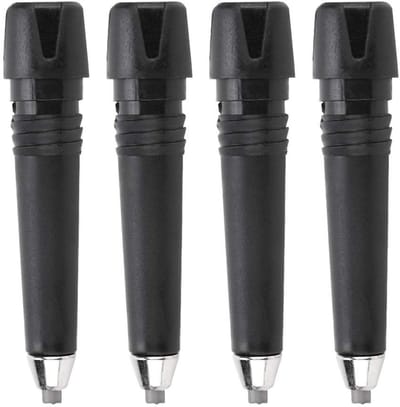 Dailygoods- Wandelstok Vervangende Tips Hoogwaardig Wolfraamstaal - Bergstok Accessoire - Trekkingstok Reservepunt - Duurzaam - Hard - Geschikt voor Klimstokken