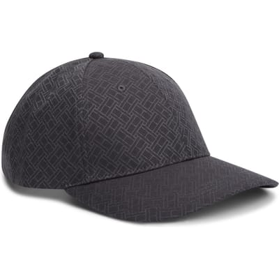 Tommy Hilfiger Flag Jacquard 6 Panel Cap Black Taglia: OS | Cappelli Outlet | Uomo | Nero
