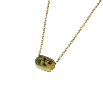 Plux Fashion Kreeft Ketting - Goud - 2mm/40cm + 5cm Verlengstuk - Sieraden - Sterrenbeeld Ketting - Kreeft Sterrenbeeld - Stainless Steel - Sieraden Cadeau - Zodiac Cancer Necklace - Gouden Ketting Dames - Ketting Met Hanger - Roestvrijstaal