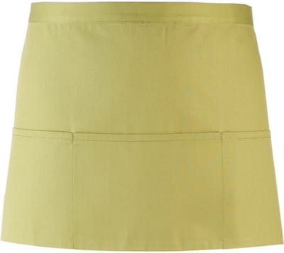 Schort/Tuniek/Werkblouse Unisex One Size Premier Lime 65% Polyester, 35% Katoen