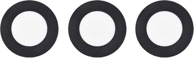 TRIO HIMAL - Inbouwspot - Zwart - incl. 3x SMD 3,5 W - Plafondbevestiging - Helderheid instelbaar - DIP - Schakelaar