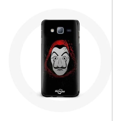 Coque - La casa de papel - Samsung Galaxy J3 2016 - Souple - Noir - Protection