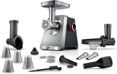 Bosch - MFWS860M - Serie 8 Vleesmolen MultiPower 2500 W Roestvrij staal MFWS860M
