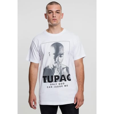 Mister Tee Tupac - 2Pac Prayer Heren T-shirt - 3XL - Wit