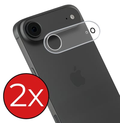 Camera Lens Protector - 2 Stuks - Geschikt voor Apple iPhone Air - Camera Screenprotector - Gehard Glas - Beschermglas - Tempered Glass - Screen Protector