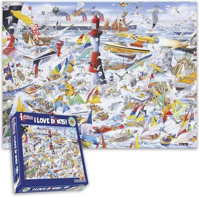 1000 Delen Legpuzzel Volwassenen - Thema Water & Boten - Nederland Gemaakt