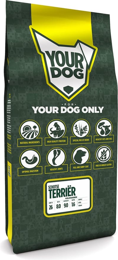 Yourdog Schotse terriër Rasspecifiek Adult Hondenvoer 12kg | Hondenbrokken