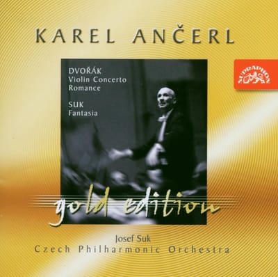 Czech Philharmonic Orchestra, Karel Ančerl - Ancerl Gold Edition 8. Dvořák: Violin Concerto, Romance - Suk: Fantasy (CD) (Remastered)