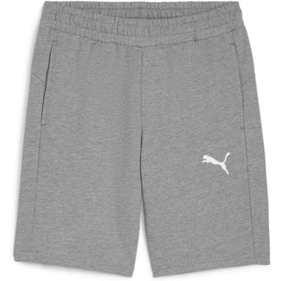 PUMA teamGOAL Casuals Shorts Heren sportbroek - Medium Gray Heather-Puma White