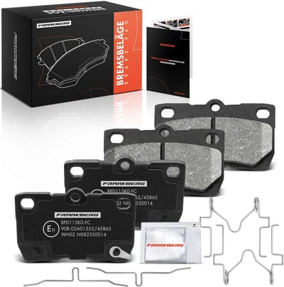Frankberg 4x remblokken achteras voor Lexus GS IS C II 30L 35L 43L