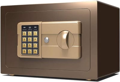 YXX - Elektronische digitale kastkluizen - Verborgen kluis met toetsenbord en sleutel - Bescherm geld, laptop, sieraden, documenten, meer (kleur: stijl-2)