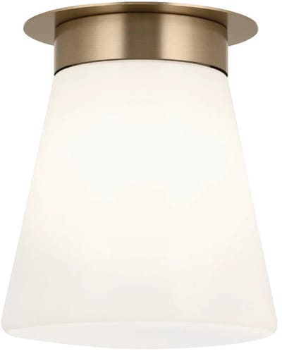 Kichler LED Plafondlamp Albers | 1X E27 Max 40W | Champagne Bronze
