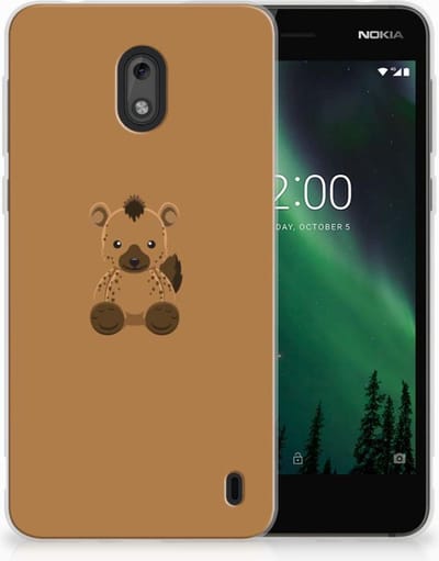Nokia 2 Telefoonhoesje met Naam Baby Hyena