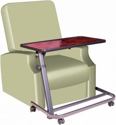 Stoelleestafel walnoten -  Extra breed frame