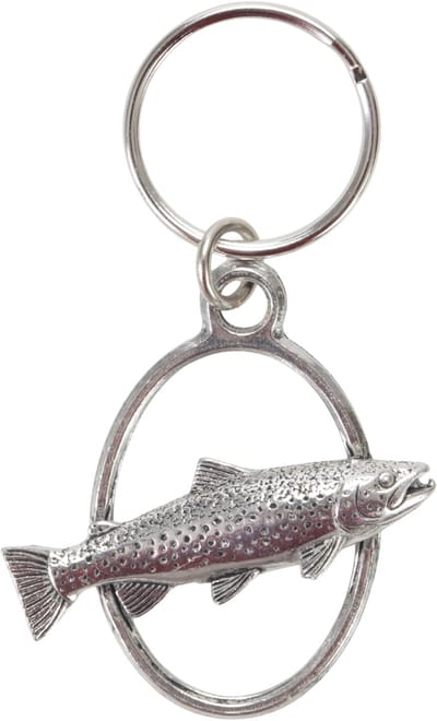 Sleutelhanger Forel Vissen – Vliegvissen Keyring Fly Fishing Trout Sleutelhangers Vlieg Vis Vissoorten Forelvissen Dieren
