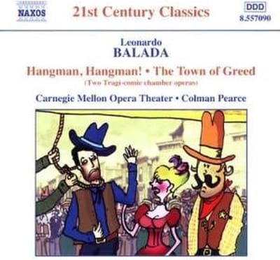 Carnegie Mellon Contemporary Ensemb - Hangman Hangman The Town Of Greed (CD)