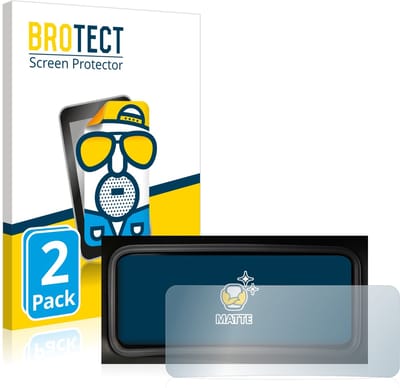 BROTECT - Screenprotector voor Hyundai Kona 2022 Snelheidsmeter - Folie Beschermfolie matte 2 Stuks