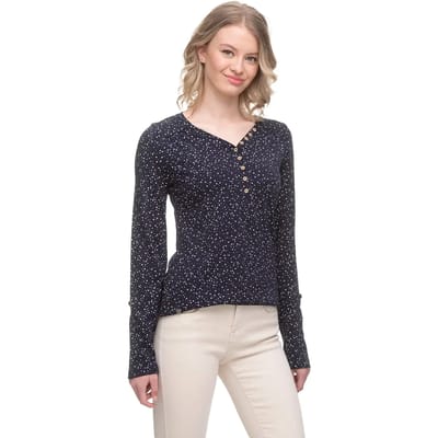 Dames-T-shirt met lange mouwen Ragwear Pinch Print