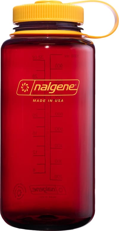 Nalgene - Wide Mouth Bottle - drinkfles - waterfles - lekvrij - 1000ml - BPA Free - SUSTAIN - Laker