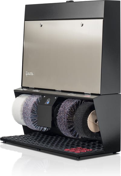 Heute Polifix 4 Super - Schoenpoetsmachine - Brushed V2A - Black