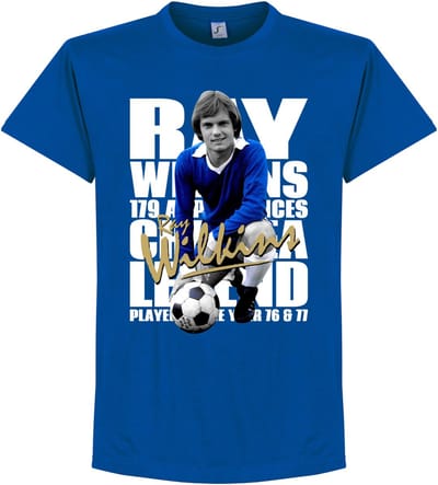 Ray Wilkins Legend T-Shirt - Blauw - S