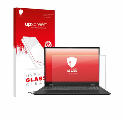 upscreen - Screenprotector voor MSI Prestige 16 AI Evo B1M - Folie Beschermfolie Beschermglas transparant