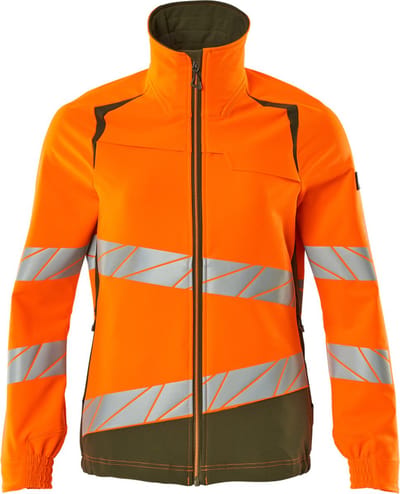 Mascot Accelerate Safe Jas 19008-511 - hi-vis oranje/mosgroen - 2XL
