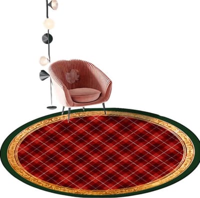 Bovista Kerstboomrok Voor Kunstboom - Kerstboomkleed - Kerstboom Mand - Kerstkleed - Kerstboomring - Kerstrok - Kerstboomdeken - Kerstboomrok - Rond 90cm