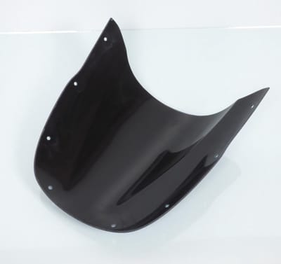 mra windscherm en windjump voor kawasaki 600 zx6rr motorfiets 1995 tot 1997 racing black nieuw