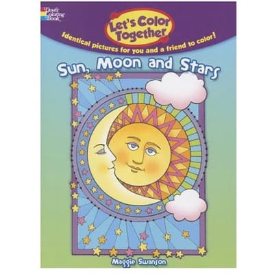 Let's Color Together -- Sun, Moon And Stars - Maggie Swanson