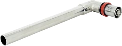 Bonfix Alu-pers radiatorbocht 16 x 15 mm 1st.