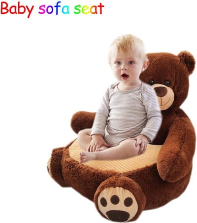 Kinderen sofa bruin bear-Kinder fauteuil bank-kraamcadeau