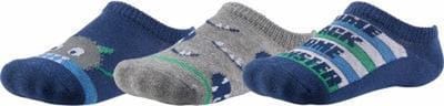 866 3 pack SNEAKERSOCKS monster 31/34