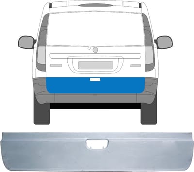 Buiten reparatiepaneel achterste deuren voor Mercedes Vito W639 2003-2014