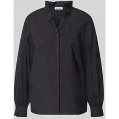 Regular fit Blouse met lange mouwen van Katoenmix