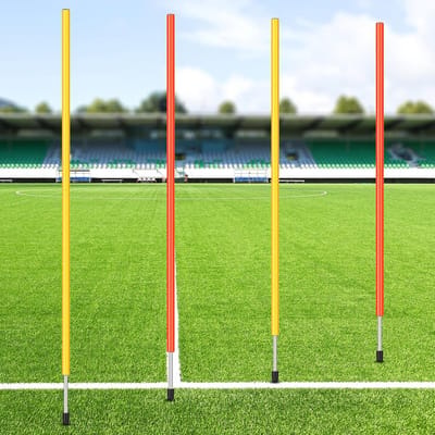 Verstelbare Voetbal Trainingsstangen - 1,5 m Trainingsapparatuur voor Snelheid en Behendigheid