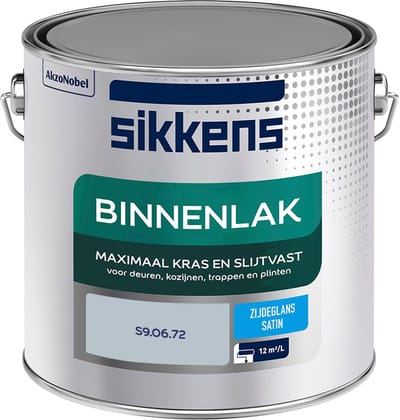 Sikkens - Binnenlak Zijdeglans - S9.06.72 - Mengverf - 2,5 L