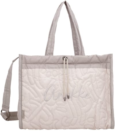 Anekke schoudertas shopper Muse Beach Bag Multicolor beige