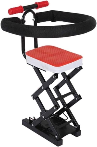 Kinderfietszitje - Fietsstoeltje Baby - Samen Fietsen - Verstelbaar Ontwerp - Tot 60 kg - Zwart