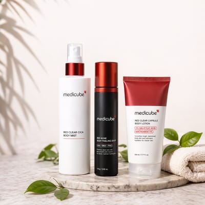 Medicube Body Acne Bundle – Complete Routine tegen Acne op Rug & Lichaam – AHA BHA PHA + Salicylzuur – 3 Stappen Set